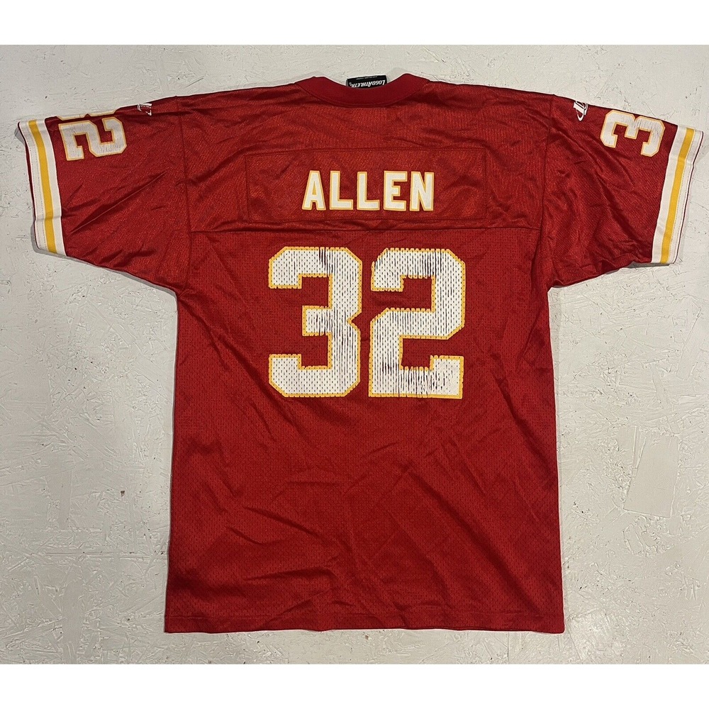 Vintage Logo Athletic Kansas City Chiefs Marcus Allen #32 Jersey Youth Size L - Picture 10 of 11